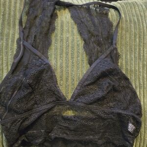 Elegant Black Lace Bralette